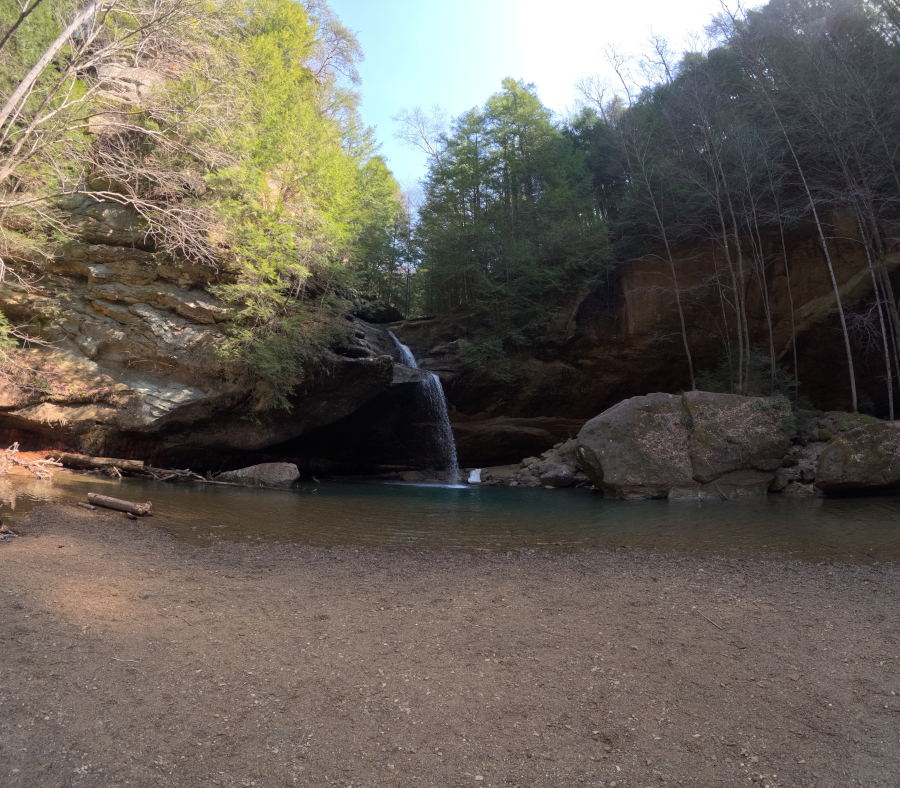 Lower Falls at Old Man's Cave